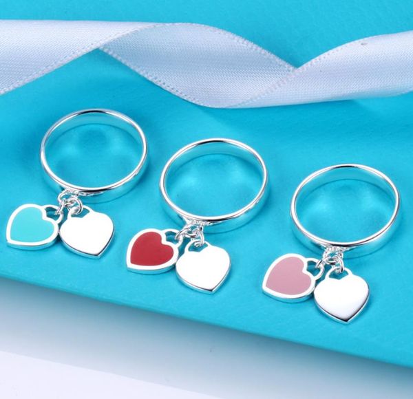titanium steel silver love ring luxury men and women blue red pink ring designer couple jewelry gift
titanium steel silver love ring luxury men and women blue red pink ring designer couple jewelry gift