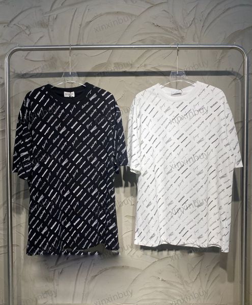 xinxinbuy men designer tee t shirt 23ss paris cursive letters print pattern short sleeve cotton women white black beige xs-2xl, Black;brown
xinxinbuy men designer tee t shirt 23ss paris cursive letters print pattern short sleeve cotton women white black beige xs-2xl, Black;brown