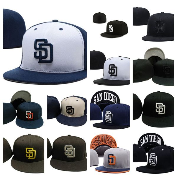 fashion designer hats fitted snapback cap san diego baseball team logo full closed caps sd letter gorras bones baseball fottball outdoor spo, Black;white
fashion designer hats fitted snapback cap san diego baseball team logo full closed caps sd letter gorras bones baseball fottball outdoor spo, Black;white
