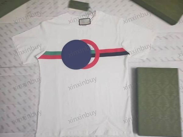 xinxinbuy men designer tee t shirt 23ss paris color stripe print pattern short sleeve cotton women white black beige xs-2xl, Black;brown
xinxinbuy men designer tee t shirt 23ss paris color stripe print pattern short sleeve cotton women white black beige xs-2xl, Black;brown