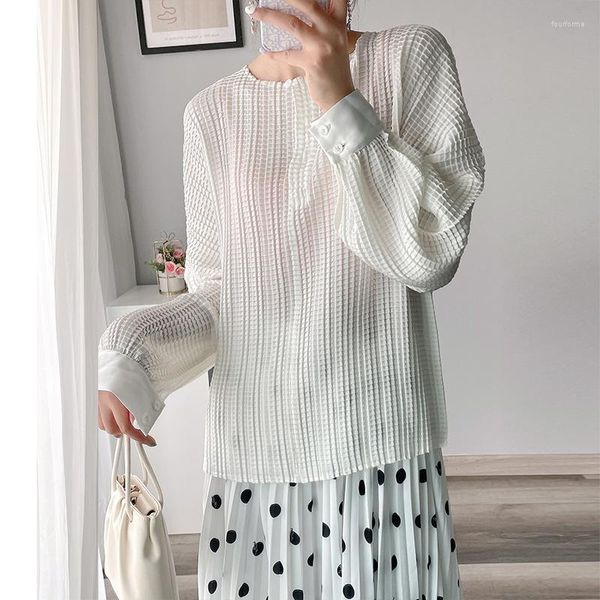 women's t shirts white t-shirt women long sleeve shirt loose pleated fashionable minority autumn clothes 2023 bouncy clothing
women's t shirts white t-shirt women long sleeve shirt loose pleated fashionable minority autumn clothes 2023 bouncy clothing