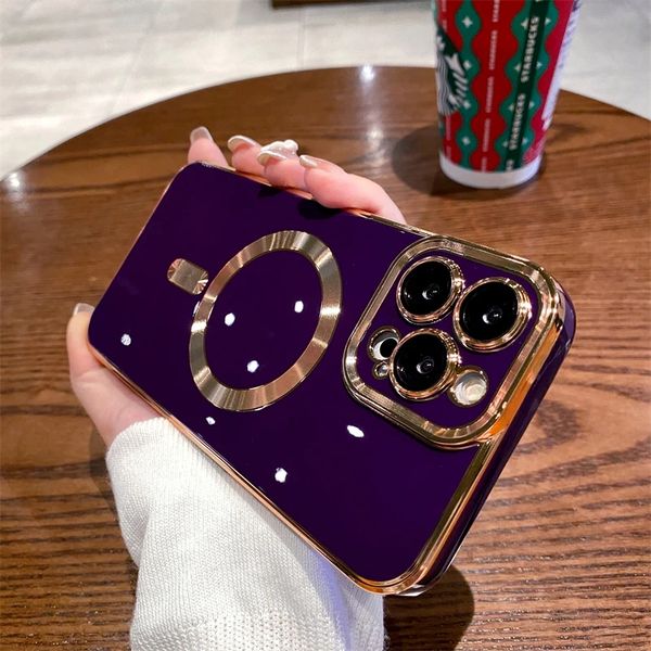 luxury electroplated magnetic magsafe wireless charge case for iphone 14 pro max 13 12 11 14 plus soft silicone shockproof cover
luxury electroplated magnetic magsafe wireless charge case for iphone 14 pro max 13 12 11 14 plus soft silicone shockproof cover