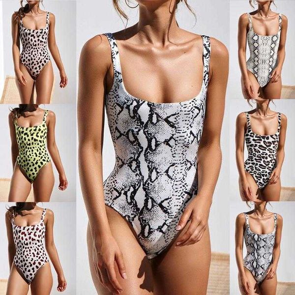 bikini one piece swimsuit lady leopard snakeskin print swimwear, White;black
bikini one piece swimsuit lady leopard snakeskin print swimwear, White;black