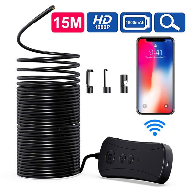 15m cable length wifi endoscope 5mp wireless ip67 waterproof super hd 2592*1944p inspection semi-rigid borescope 6 adjustable led iphone and
15m cable length wifi endoscope 5mp wireless ip67 waterproof super hd 2592*1944p inspection semi-rigid borescope 6 adjustable led iphone and