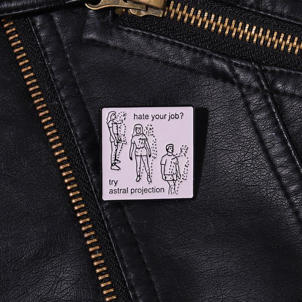 square fun english letters brooch for shirt clothing backpack badge hate your job words alloy enamel ornaments, Gray
square fun english letters brooch for shirt clothing backpack badge hate your job words alloy enamel ornaments, Gray
