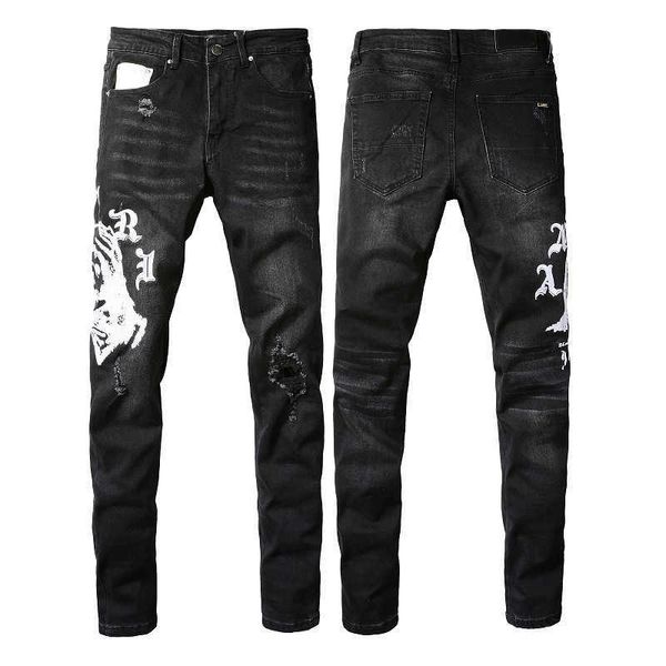 men's jeans amirs designer fashion pants cool stylish leisure ripped brand high street hole patch embroidery stretch fitted skinny men, Blue
men's jeans amirs designer fashion pants cool stylish leisure ripped brand high street hole patch embroidery stretch fitted skinny men, Blue