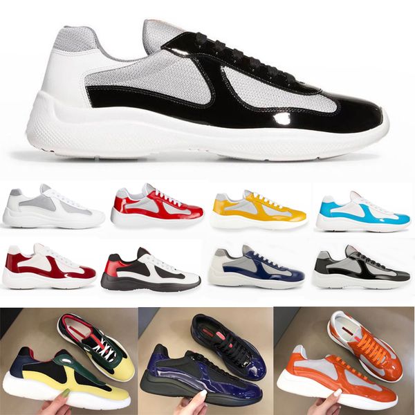 2023 casual shoes designer runner trainers men america's cup xl leather sneakers patent leather flat trainers black mesh lace-up casual
2023 casual shoes designer runner trainers men america's cup xl leather sneakers patent leather flat trainers black mesh lace-up casual