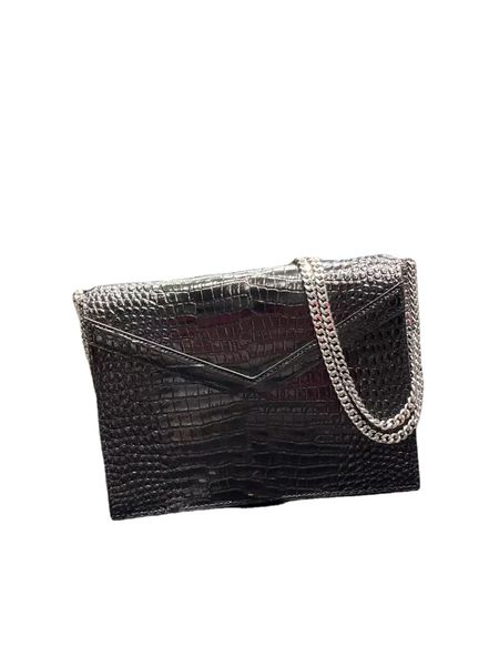 crossbody bag classic women's bag single shoulder bag crocodile print cowhide strap nail decoration metal hardware rotating buckle fash
crossbody bag classic women's bag single shoulder bag crocodile print cowhide strap nail decoration metal hardware rotating buckle fash