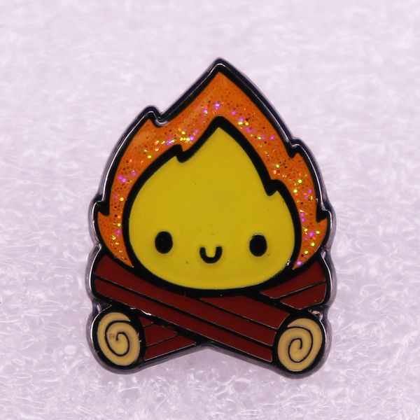 howl's moving castle sparkling little fireman and firewood pin cute anime movies games hard enamel pins collect metal cartoon brooch, Blue
howl's moving castle sparkling little fireman and firewood pin cute anime movies games hard enamel pins collect metal cartoon brooch, Blue