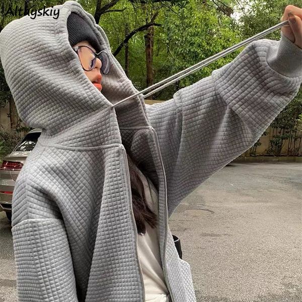womens jackets basic women autumn hooded solid loose ulzzang aesthetic students daily leisure soft high street zipper preppy style chic 2302, Black;brown
womens jackets basic women autumn hooded solid loose ulzzang aesthetic students daily leisure soft high street zipper preppy style chic 2302, Black;brown