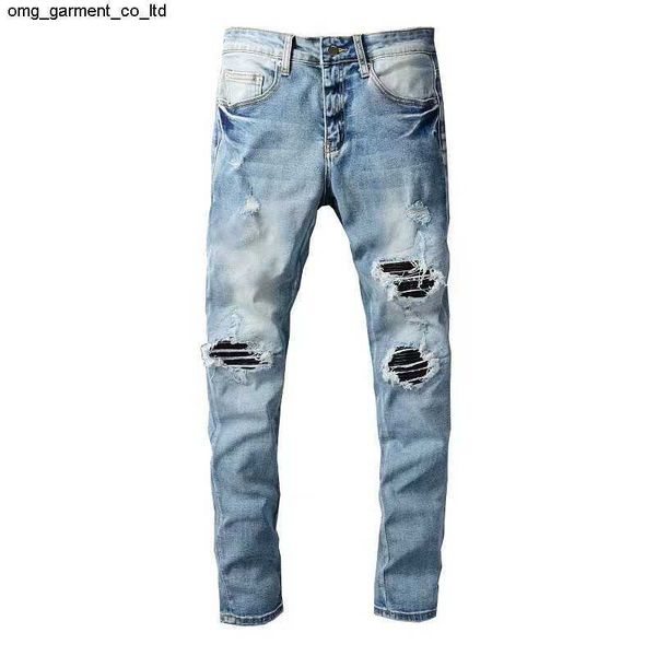 new 2023 winter autumn mens jeans designer fashion brand men elastic black men casual streetwear pants, Blue
new 2023 winter autumn mens jeans designer fashion brand men elastic black men casual streetwear pants, Blue