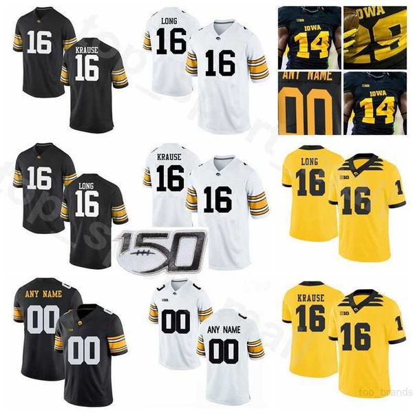 men women youth ncaa iowa hawkeyes college football 16 paul krause jersey 33 bob sanders 16 chuck long 6 tim dwight brad banks, Black
men women youth ncaa iowa hawkeyes college football 16 paul krause jersey 33 bob sanders 16 chuck long 6 tim dwight brad banks, Black