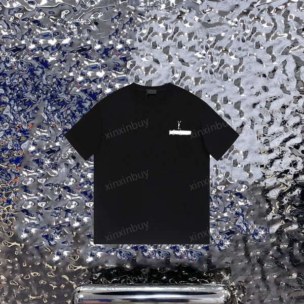 xinxinbuy men designer tee t shirt 23ss paris letters embroidery short sleeve cotton women white black grey blue xs-xl, Black;brown
xinxinbuy men designer tee t shirt 23ss paris letters embroidery short sleeve cotton women white black grey blue xs-xl, Black;brown