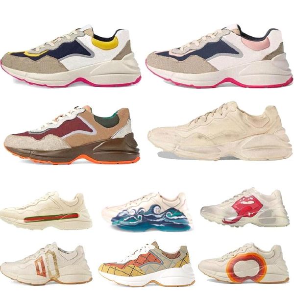 with box designer sneakers ggity shoes 2021 designer rhyton sneakers shoe men women vintage trainer luxury ladies sport casual shoes with hh, Black
with box designer sneakers ggity shoes 2021 designer rhyton sneakers shoe men women vintage trainer luxury ladies sport casual shoes with hh, Black