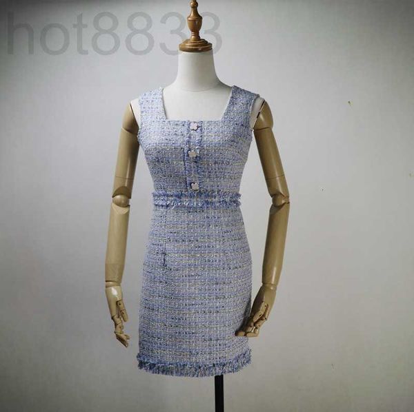 casual dresses designer women's new spring and autumn small fragrance dress slim slim celebrity sleeveless backpack hip skirt 1c50, Black;gray
casual dresses designer women's new spring and autumn small fragrance dress slim slim celebrity sleeveless backpack hip skirt 1c50, Black;gray