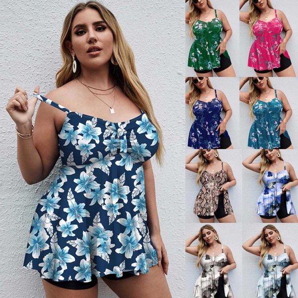 large size fat girl split swimsuit skirt conservative boxer digital printed for, White;black
large size fat girl split swimsuit skirt conservative boxer digital printed for, White;black