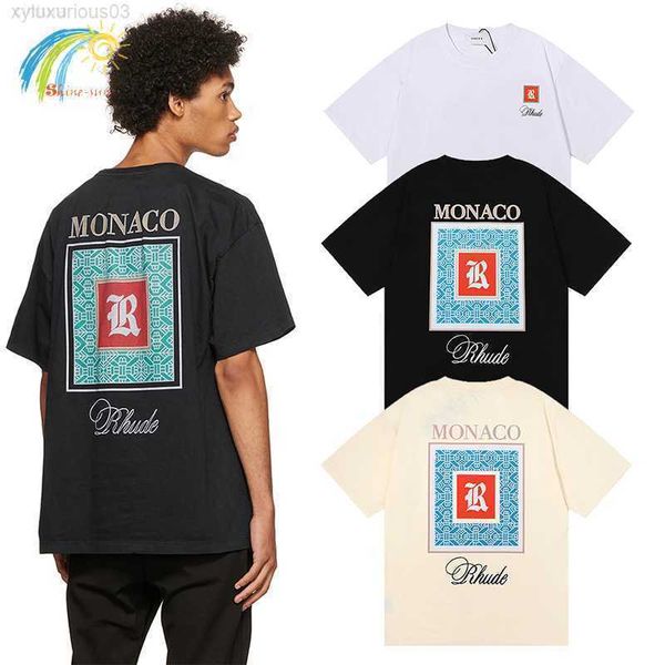 heavy fabric monaco limited rhude tee men women 1 tags 100% cotton summer style oversized t-shirt 7p5a, White;black
heavy fabric monaco limited rhude tee men women 1 tags 100% cotton summer style oversized t-shirt 7p5a, White;black
