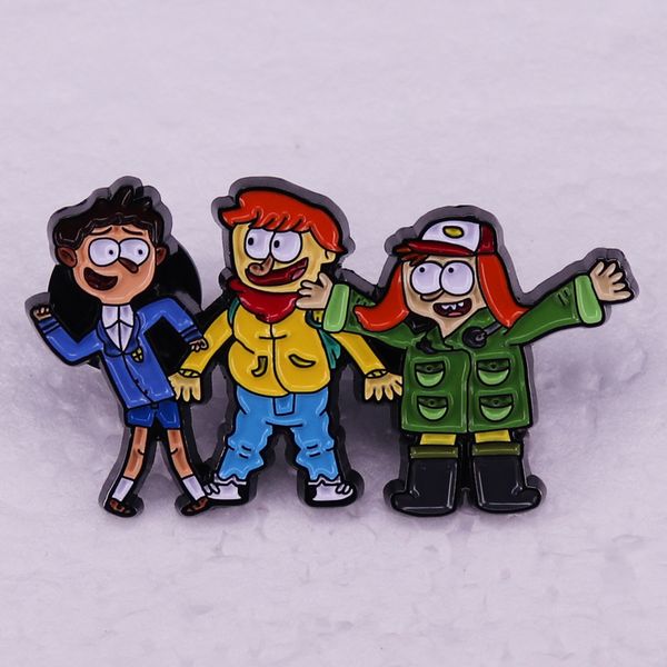 children's anime welcome to wayne brooch cartoon character friend badge cute anime movies games hard enamel pins collect metal cartoon, Blue
children's anime welcome to wayne brooch cartoon character friend badge cute anime movies games hard enamel pins collect metal cartoon, Blue