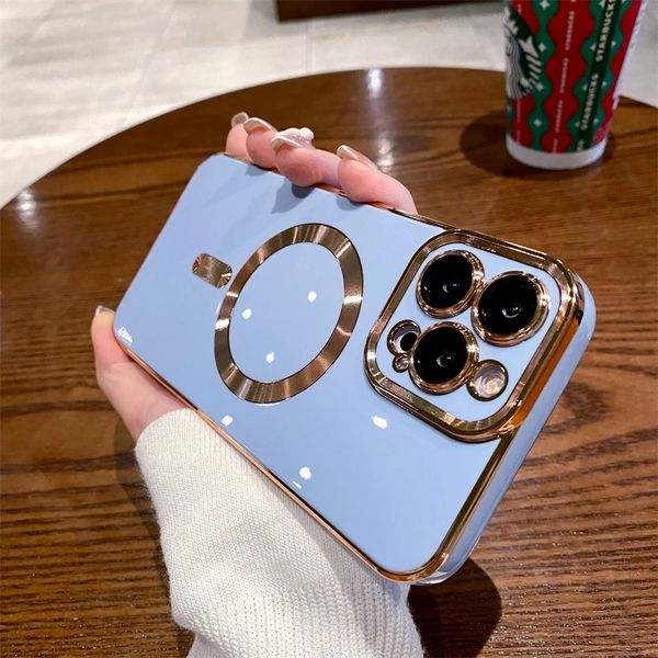 for iphone 14 pro max luxury cases magsafe magnetic square plating frame phone case for iphone 11 12 13 14 plus lens protective cover
for iphone 14 pro max luxury cases magsafe magnetic square plating frame phone case for iphone 11 12 13 14 plus lens protective cover