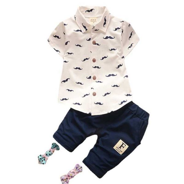 clothing sets chil1en's suit boys' and girls' polo short sleeve beard printed summer clothes 1 baby shirt casual trend, White
clothing sets chil1en's suit boys' and girls' polo short sleeve beard printed summer clothes 1 baby shirt casual trend, White
