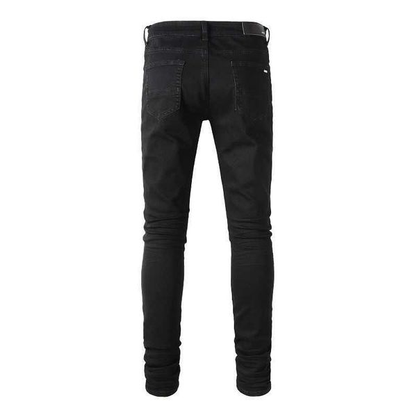 leisure pants 2023 men simple amirs cool stylish men's ripped brand jeans slim designer black fashion pleated wash elastic youth straig, Blue
leisure pants 2023 men simple amirs cool stylish men's ripped brand jeans slim designer black fashion pleated wash elastic youth straig, Blue