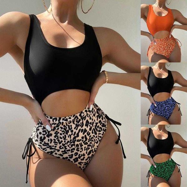 spring bathing suit women swimwears leopard print tube tight adjustable, White;black
spring bathing suit women swimwears leopard print tube tight adjustable, White;black