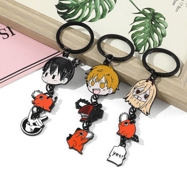 the new electric saw man jewelry pendant pochita key chain animation around chainsaw man, Red;brown
the new electric saw man jewelry pendant pochita key chain animation around chainsaw man, Red;brown