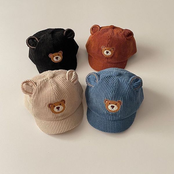 caps hats childrens kids ed hat autumn winter warm caps cute cartoon bear infant corduroy shortbrimmed baseball 624months 230213, Yellow
caps hats childrens kids ed hat autumn winter warm caps cute cartoon bear infant corduroy shortbrimmed baseball 624months 230213, Yellow