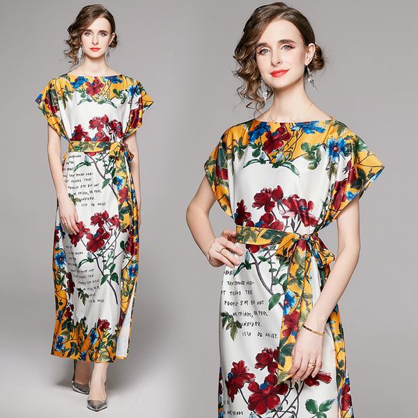 2023 women summer floral maxi dress casual vacation sleeveless print lace up bohemian beach dresses robe sweet chic ladies designer slash ne, Black;gray
2023 women summer floral maxi dress casual vacation sleeveless print lace up bohemian beach dresses robe sweet chic ladies designer slash ne, Black;gray