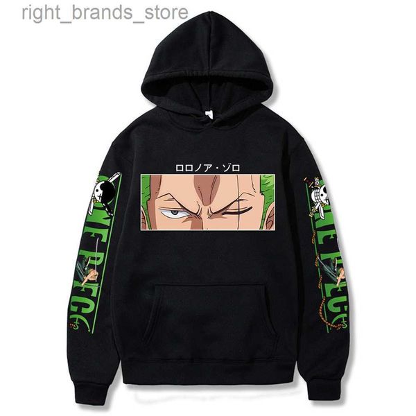 men's hoodies sweatshirts roronoa zoro print hoodies men women one piece anime sweatshirts hoodie pockets streetwear clothes harajuku 0, Black
men's hoodies sweatshirts roronoa zoro print hoodies men women one piece anime sweatshirts hoodie pockets streetwear clothes harajuku 0, Black