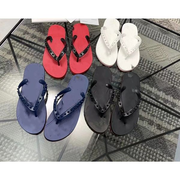 2023 summer beach slide men sandals flats studs red botto flip flat men's flip flops slipper r outdoor slides, Black
2023 summer beach slide men sandals flats studs red botto flip flat men's flip flops slipper r outdoor slides, Black