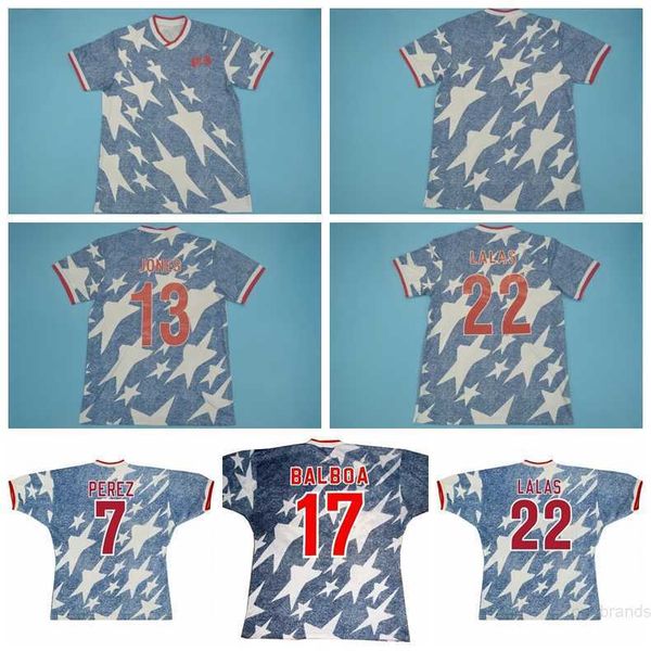 1994 vinatge america lalas retro soccer jersey 10 wegerle 17 balboa 7 perez 13 jones stewart ramos wynalda tyler football shirt kits size, Black;yellow
1994 vinatge america lalas retro soccer jersey 10 wegerle 17 balboa 7 perez 13 jones stewart ramos wynalda tyler football shirt kits size, Black;yellow