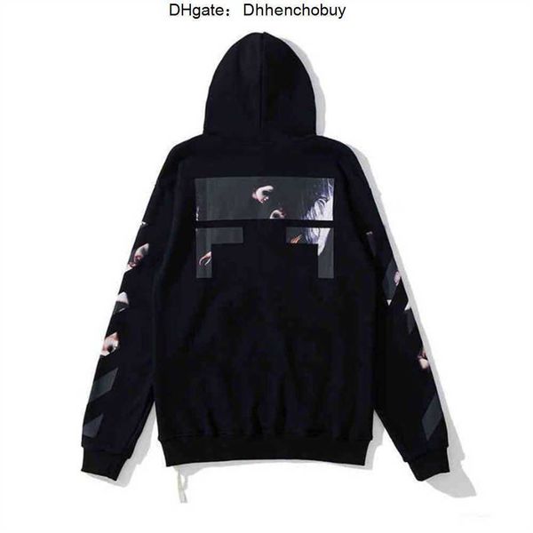 2022 new fashion mens loose offs hoodies brand classic sweatshirts hoodie cotton pullover long sleeved back oil paint arrow x 9fv4, Black
2022 new fashion mens loose offs hoodies brand classic sweatshirts hoodie cotton pullover long sleeved back oil paint arrow x 9fv4, Black