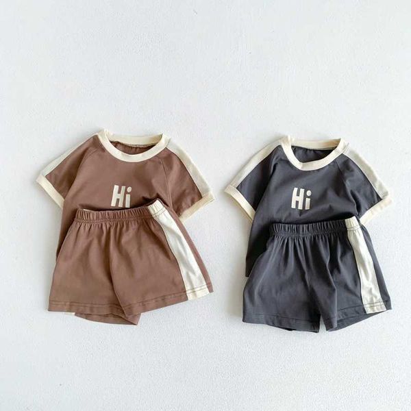 clothing sets children hi letter printing suit summer new style baby casual raglan sleeve sports twopiece, White
clothing sets children hi letter printing suit summer new style baby casual raglan sleeve sports twopiece, White