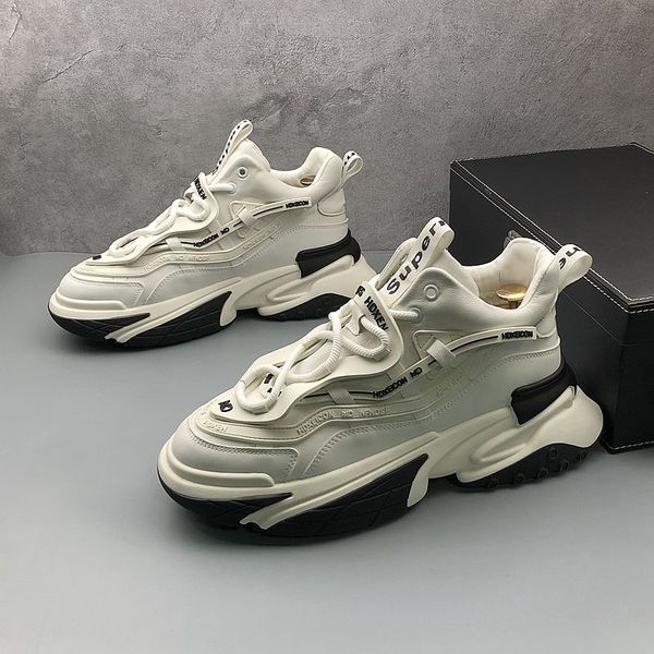 european style dress party wedding shoes fashion brand breathable casual sneakers round toe thick bottom business leisure walking loafers d5, Black
european style dress party wedding shoes fashion brand breathable casual sneakers round toe thick bottom business leisure walking loafers d5, Black