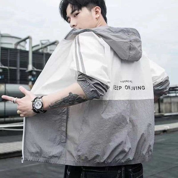 outdoor t-shirts sun protection clothing men's breathable ice silk sun protection clothing outdoor jacket trend uv protection summer pa, Gray;blue
outdoor t-shirts sun protection clothing men's breathable ice silk sun protection clothing outdoor jacket trend uv protection summer pa, Gray;blue