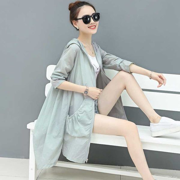 outdoor t-shirts summer thin sunscreen jacket female covers up quick drying overalls hooded sun protection cloth windbreaker jacket friend m, Gray;blue
outdoor t-shirts summer thin sunscreen jacket female covers up quick drying overalls hooded sun protection cloth windbreaker jacket friend m, Gray;blue