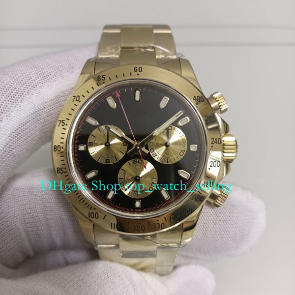8 color 904l steel chrono sport watch for men's 40mm 18ct yellow gold black dial bracelet men automatic cal.4130 movement wristwatches, Slivery;black
8 color 904l steel chrono sport watch for men's 40mm 18ct yellow gold black dial bracelet men automatic cal.4130 movement wristwatches, Slivery;black