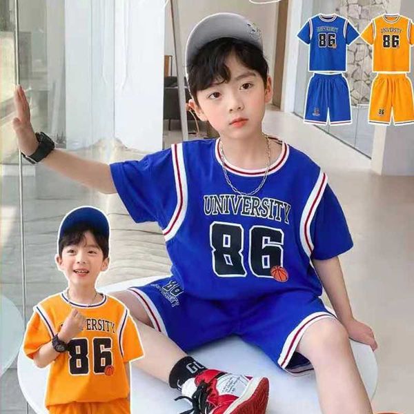 clothing sets children's basketball clothes kids vacation outfits y summer boy's sports letter suit casual short sleeve t shirt pa, White
clothing sets children's basketball clothes kids vacation outfits y summer boy's sports letter suit casual short sleeve t shirt pa, White