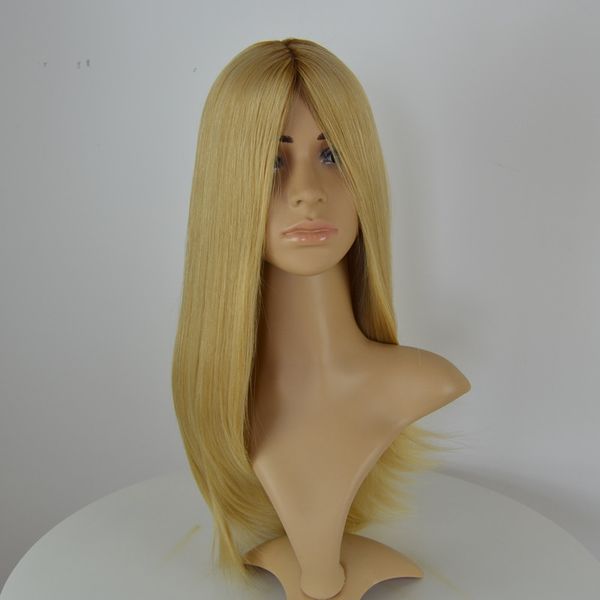 24 inch t500-24/16# kosher wig dark root mixed blonde ombre jewish wigs big layer 140% density silk vietnamese european virgin hair sheitles, Black;brown
24 inch t500-24/16# kosher wig dark root mixed blonde ombre jewish wigs big layer 140% density silk vietnamese european virgin hair sheitles, Black;brown