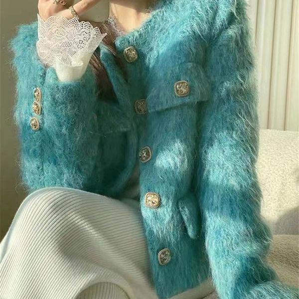women s jackets ucxq socialite temperament blue tweed jacket spring summer o neck chic single breasted full sleeve fashion women coat 10ab38, Black;brown
women s jackets ucxq socialite temperament blue tweed jacket spring summer o neck chic single breasted full sleeve fashion women coat 10ab38, Black;brown