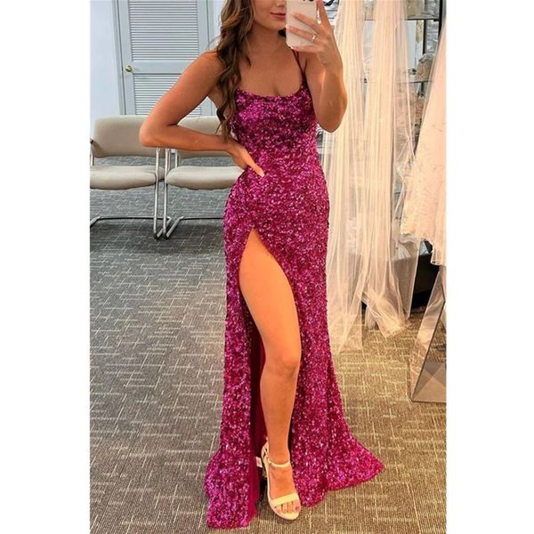 bling sequined mermaid prom dresses side split v neck spaghetti strap backless evening dresses party gowns fishtail beach bridesmaid party g, Black
bling sequined mermaid prom dresses side split v neck spaghetti strap backless evening dresses party gowns fishtail beach bridesmaid party g, Black