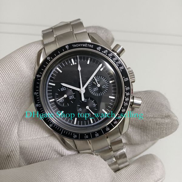 automatic watch with box for men's 39.7mm black dial vintage stainless steel bracelet professional chronograph no work wristwatches mec, Slivery;golden
automatic watch with box for men's 39.7mm black dial vintage stainless steel bracelet professional chronograph no work wristwatches mec, Slivery;golden