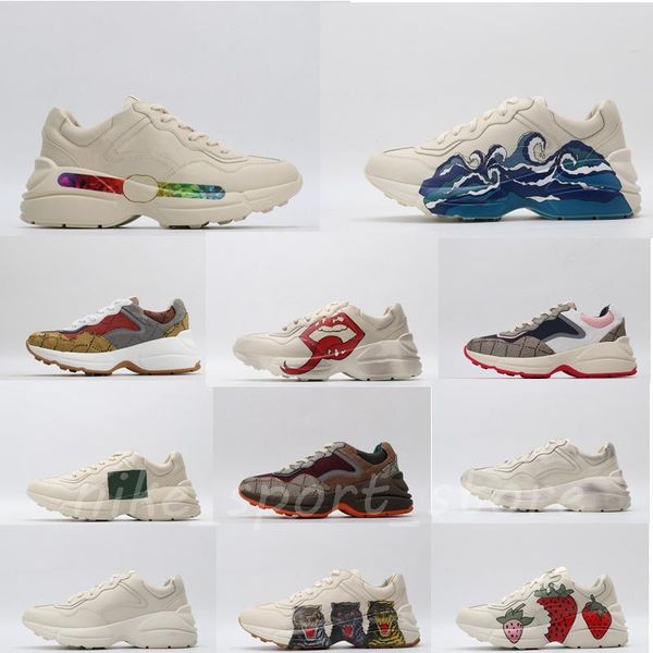 with box designer sneakers ggity shoes new arrival mens rhyton casual shoes dad sneaker paris fashion women shoe platform spo jv, Black
with box designer sneakers ggity shoes new arrival mens rhyton casual shoes dad sneaker paris fashion women shoe platform spo jv, Black