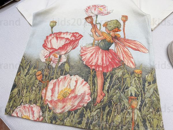 fashion 2023ss children t-shirt girls outfit kids t-shirts summer luxury designer fairy tees elastic thread neckline cotton ribbon stitchin, Blue
fashion 2023ss children t-shirt girls outfit kids t-shirts summer luxury designer fairy tees elastic thread neckline cotton ribbon stitchin, Blue