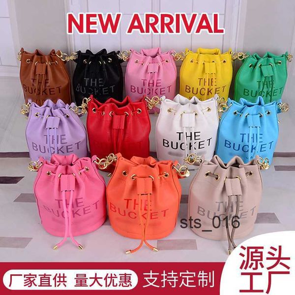 single shoulder bags for women new trend bucket lady fashion simple letter messenger t230214
single shoulder bags for women new trend bucket lady fashion simple letter messenger t230214