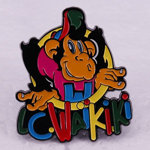 colored monkey logo brooch cute anime movies games hard enamel pins collect metal cartoon brooch backpack hat bag collar lapel badges, Blue
colored monkey logo brooch cute anime movies games hard enamel pins collect metal cartoon brooch backpack hat bag collar lapel badges, Blue