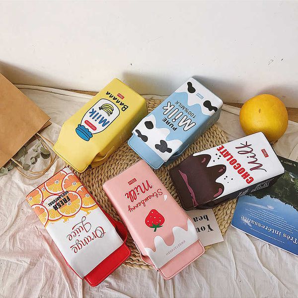 totes new women crossbody bag pu leather pack chic cartoon milk box shape adjustable shoulder strap magnetic buckle waterproof handbag 0214v
totes new women crossbody bag pu leather pack chic cartoon milk box shape adjustable shoulder strap magnetic buckle waterproof handbag 0214v
