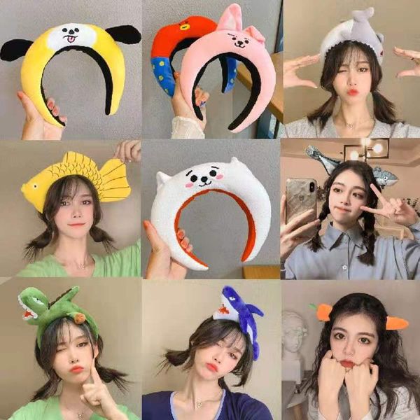 korean version rainbow ribbon of the net red cute girls headdress hair accessories cartoon animal hair band small dinosaur yellow fish big s, Slivery;white
korean version rainbow ribbon of the net red cute girls headdress hair accessories cartoon animal hair band small dinosaur yellow fish big s, Slivery;white