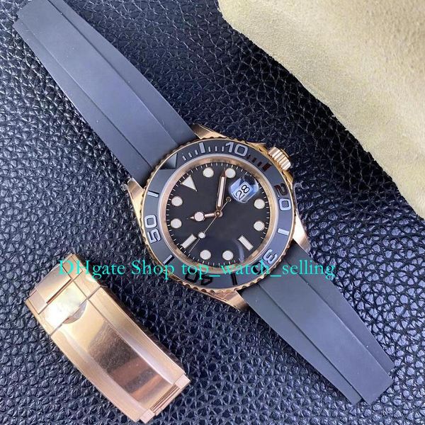 904l steel automatic watches for mens 40mm sapphire glass black dial 18k rose gold oysterfelx rubber bracelet clean cal.3235 movement men�, Slivery;black
904l steel automatic watches for mens 40mm sapphire glass black dial 18k rose gold oysterfelx rubber bracelet clean cal.3235 movement men�, Slivery;black